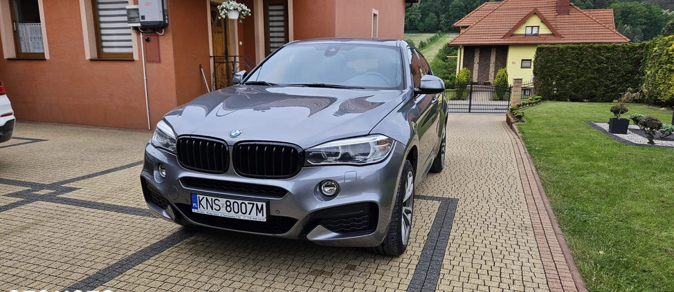 BMW X6 cena 155000 przebieg: 168500, rok produkcji 2016 z Zelów małe 46